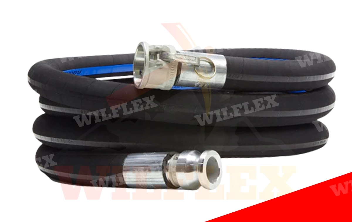 MANGUERA JEBE Y LONA SUCCION AGUA 300 PSI  CON CAMLOCK A LOS EXTREMOS